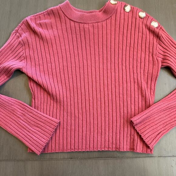 Sezane Maxence Knit Merino Wool Sweater Jumper - Picture 5 of 6